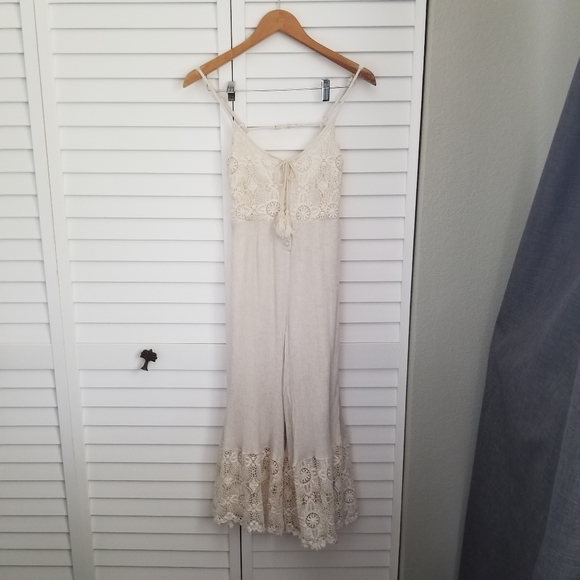 SOMEDAYS LOVIN Moon Sister Crochet Jumpsuit XS - Picture 4 of 7